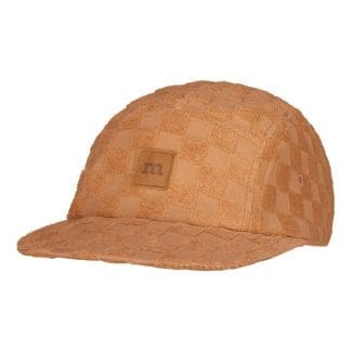 Check Terry Block Cap -Lippalakki | Toffee - 6-12M