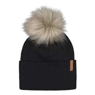Crystal Beanie -Merinovillapipo | Black - A