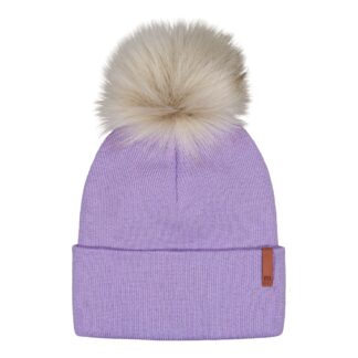 Crystal Beanie -Merinovillapipo | Icy Lilac - A