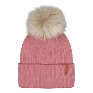 Crystal Beanie -Merinovillapipo | Rosy - A