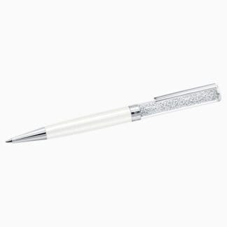 Swarovski Crystalline Ballpoint kuulakärkikynä, valkoinen