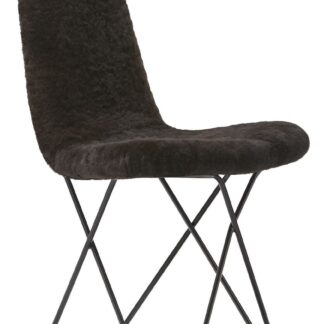 Cuero Design Cactus tuoli musta lampaantalja/musta