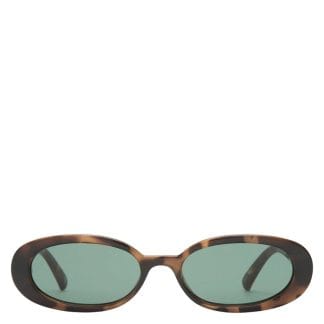 Le Specs Outta Love Volcanic Tort With Green Mono Lens