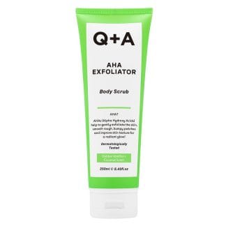 Q+A AHA Exfoliator Body Scrub 250 ml