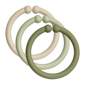 BIBS Loops 12 kpl – Vanilla/Sage/Olive