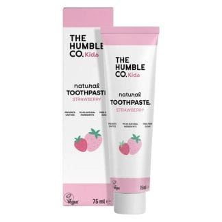The Humble Co Natural Toothpaste Kids Strawberry 75ml