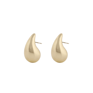 Snö Of Sweden Yenni Small Earring - Plain Gold