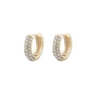 Snö Of Sweden Wednesday Small Ring Earring – Gold/Clear