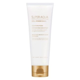 Missha Super Aqua Cell Renew Snail Cleansing Foam 100 ml