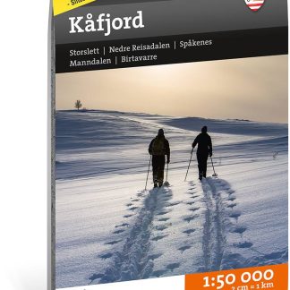 Calazo Kåfjord Tyvek retkeilykartta