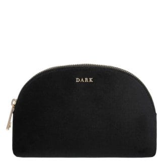 DARK Velvet Make-Up Pouch Small ─ Black
