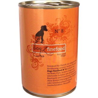 Dogz Finefood N°8 kalkkuna & vuohi