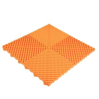 Lattialaatta DR DIRT Garage Plaza HD – Original (1,92 m²), Oranssi, 1.92 m² (12 laattaa)