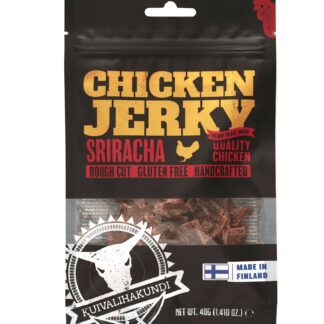 Kuivalihakundi Chicken Jerky Sriracha, 40g kanankuivaliha