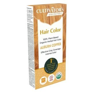 Cultivator's Organic Herbal Hair Color Auburn Copper 4pcs