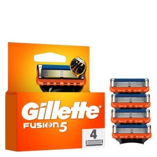 Gillette Fusion5 Men’s Razor Blade Refills 4 kpl