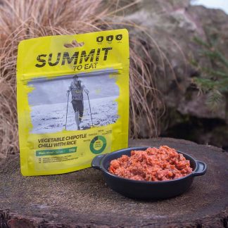 Summit To Eat Chipotle Vegetable Chilli With Rice retkiruoka