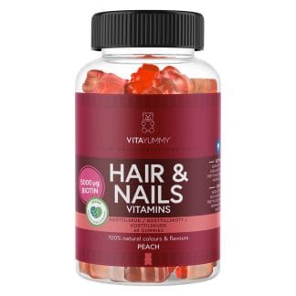 VitaYummy Hair & Nails Peach 60pcs