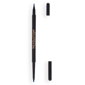 Makeup Revolution Felt & Kohl Eyeliner – Blue