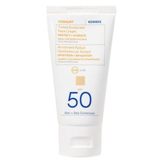 Korres Yoghurt Tinted Face Sunscreen SPF50 50ml