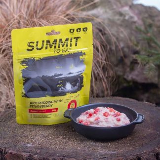 Summit To Eat Rice Pudding With Strawberry retkiruoka