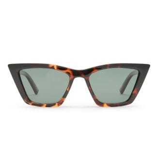Le Specs Velodrome Dark Tortoise With polarised Khaki Mono Lens
