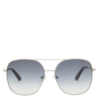 GLAS Ella Silver Sunglasses Strength 3.0 +