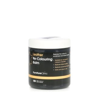 Värillinen nahkabalsami Furniture Clinic Re-Colouring Balm, 250 ml, Musta
