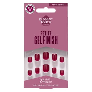 Elegant Touch Petite Nails Cherry Wine 24 kpl