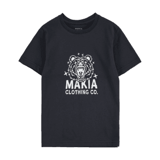Makia Kontio T-shirt - Lapset - Musta