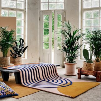 Finarte Atrium matto 170x240 cm pinkki-kulta