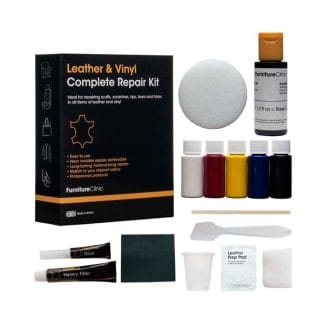 Nahankorjaussarja Furniture Clinic Complete Leather Repair Kit, Sininen