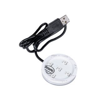 Grace Mate Poppy Punainen LED-valoalusta, USB-liitin