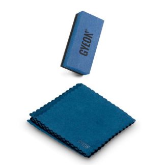 Pinnoitteen levitin GYEON Q²M Block Applicator Evo, Levitin + 10 kpl liinoja