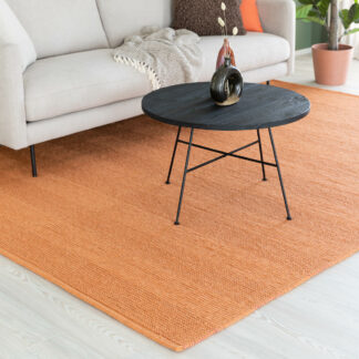 Haave villamatto 140x200 cm poltettu oranssi