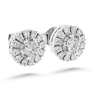 Silván Lauriel timanttikorvakorut 0,84ct, valkokultaa, timanttikorut