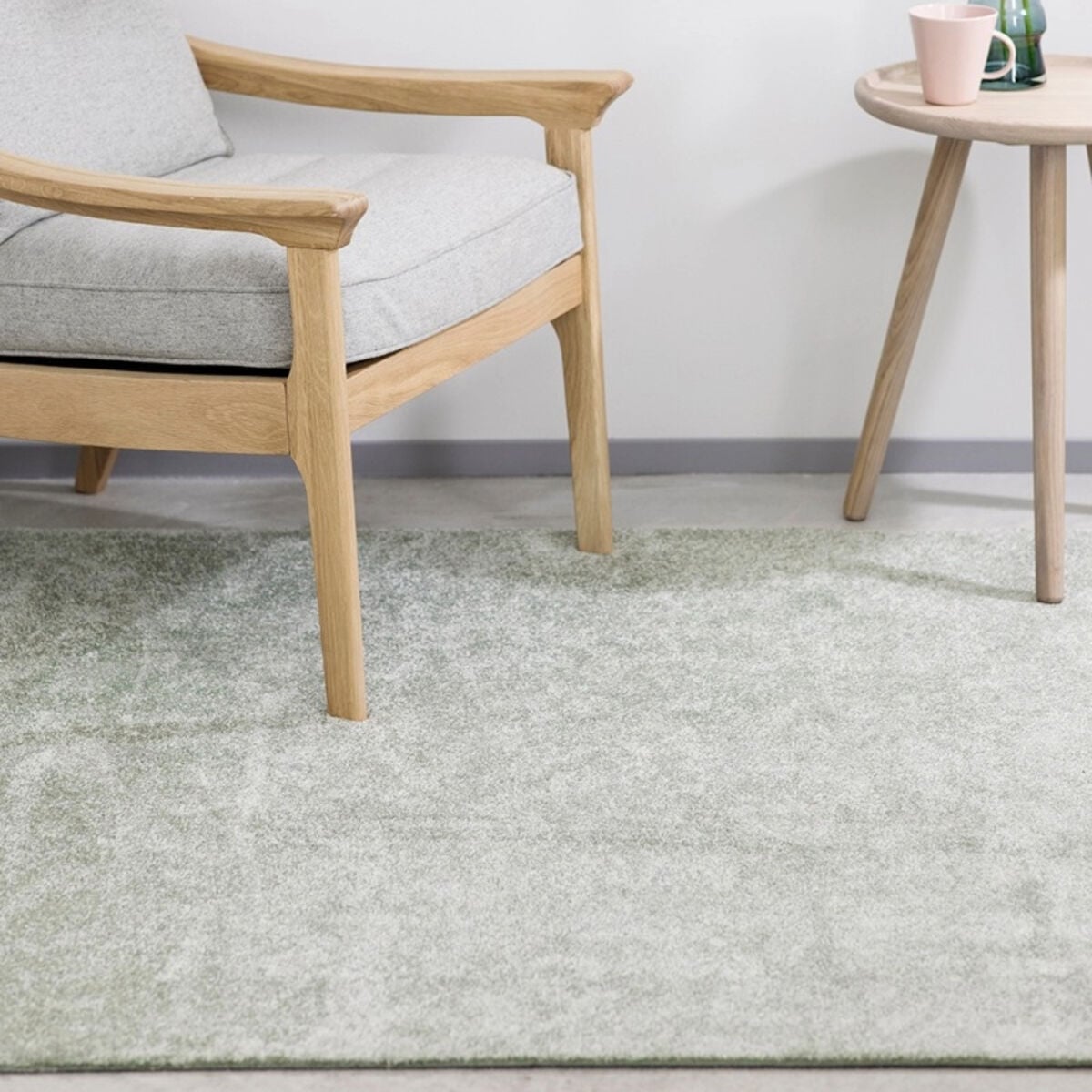 VM Carpet Hattara matto 133x200 cm vihreä, ilman kanttausta
