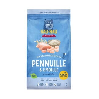 Hau-Hau Champion Kana riisi ja kaura pennuille