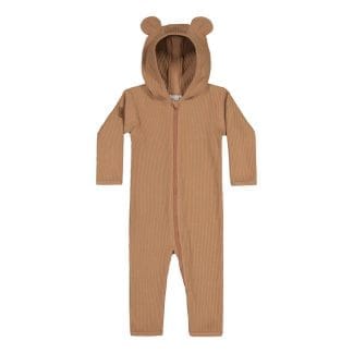 Heavy Rib Bear Playsuit -Haalari | Woody - 74/80