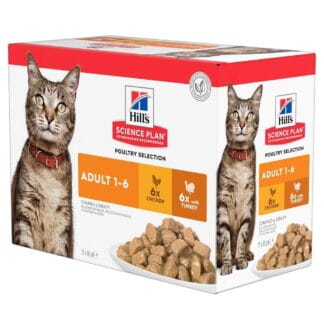 Hill's SP Feline Poultry Multipack 12 x 85 g
