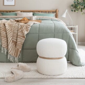 House Nordic Milford rahi Ø38 cm valkoinen