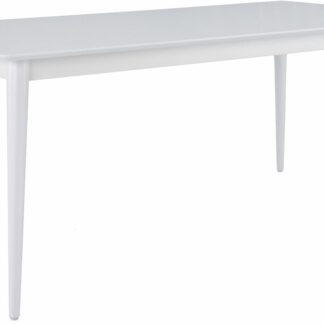 Kaarna ruokapöytä 180x90 cm valkoinen