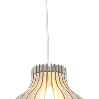 Kaarre riippuvalaisin 30 cm valkoinen