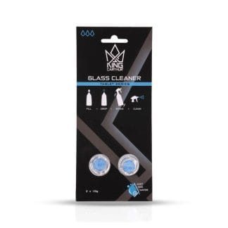 Lasinpesuaine KING CARTHUR Glass Cleaner Tablet, 2 kpl, Pelkät pesuainetabletit