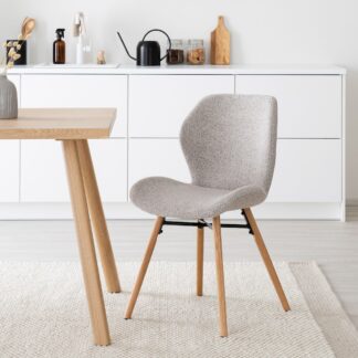 Keto tuoli beige Monza 60, tammi jalat