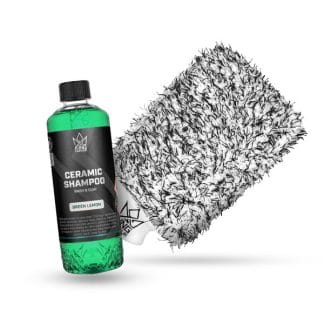 Autoshampoo KING CARTHUR Ceramic Shampoo - Pinnoittava, 500 ml, 500 ml + wash mitt