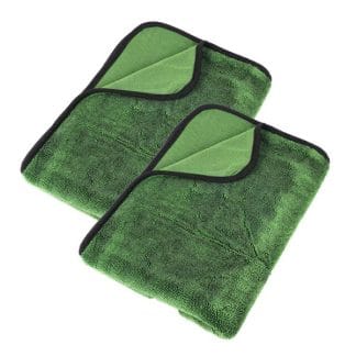 Kuivausliina KING CARTHUR Green Jade - 60x90 cm / 600 g/m² / Mikrokuitu, 2 kpl