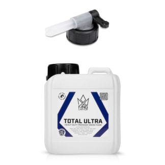 Esipesuaine KING CARTHUR Total Ultra - Vaahdotettava / Liuotin, 1000 ml + Hanakorkki