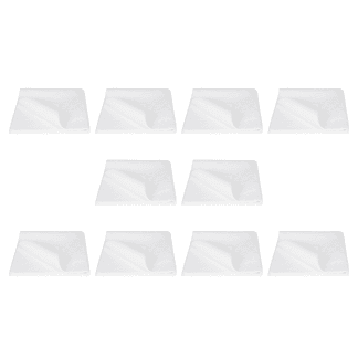 Kiillotusliina KING CARTHUR White Crystal, 40x40 cm, 10 kpl