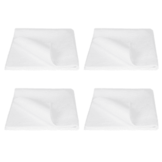 Kiillotusliina KING CARTHUR White Crystal, 40x40 cm, 4 kpl
